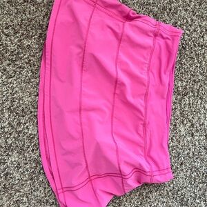 Pink Lululemon skort